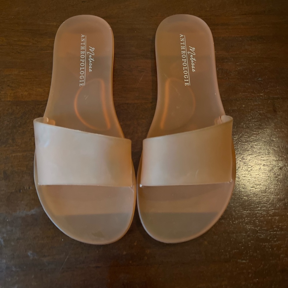 Anthropologie Matisse Jelly Slide